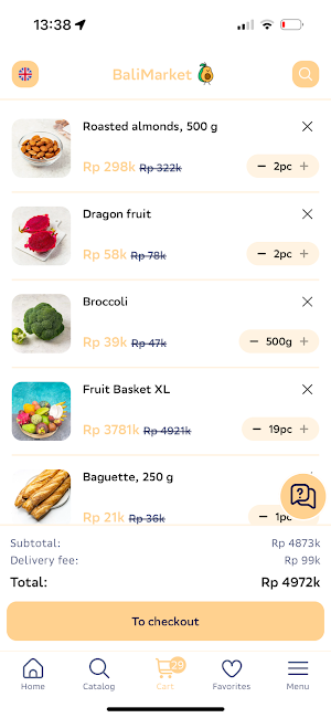 BaliMarket Screenshot 2