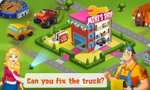 Mechanic Mike - Monster Truck Screenshot 1
