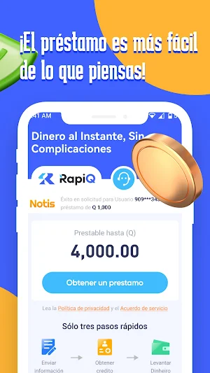 RapiQ-Préstamos rápidos Screenshot 2