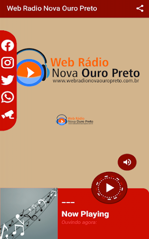 Web Rádio Nova Ouro Preto Screenshot 0