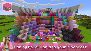 Kawaii World Mod for Minecraft Screenshot 0