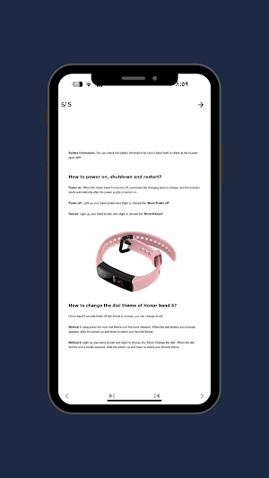honor band 5 user guide Screenshot 2