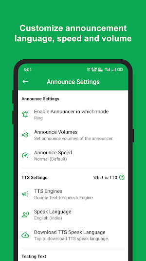 Caller Name Announcer and Flash Alerts: Hands-Free screenshot 5