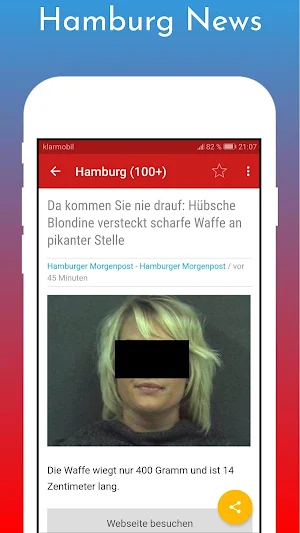 Hamburg Aktuelle Nachrichten Screenshot 3