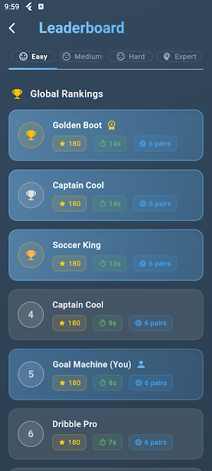 Memory Match: Messi vs Ronaldo Screenshot 3