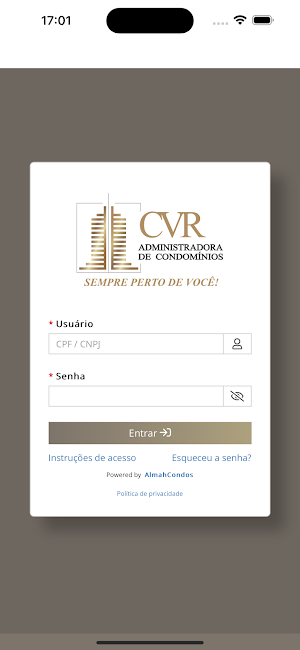 CVR Admin. de Condomínios Screenshot 1