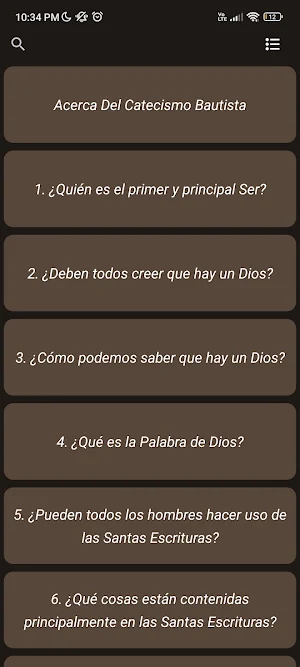 Catecismo Bautista Screenshot 3