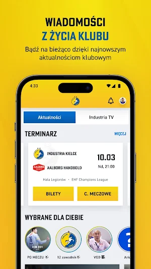 Industria Kielce Screenshot 2