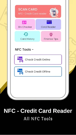 NFC : Contactless Credit Card Screenshot 1