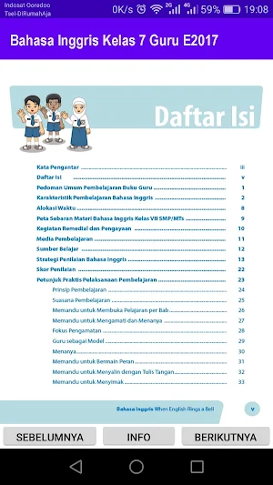 Bahasa Inggris Kelas 7 Guru E2017 Screenshot 2