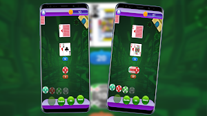 Blackjack Game House of Cards Screenshot 2