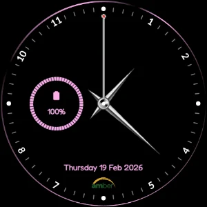 Minimalist Aura Watch Face Screenshot 3