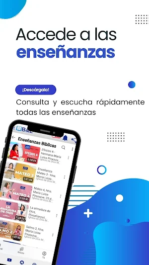 IDMJI.CO: Enseñanzas Biblicas Screenshot 1