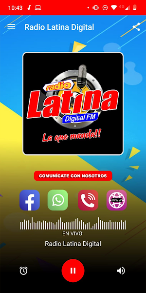 Radio Latina Digital La Que Manda Screenshot 1