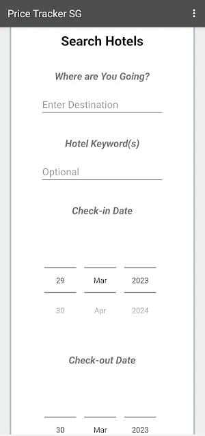 Price Tracker SG Shop & Hotels Screenshot 2