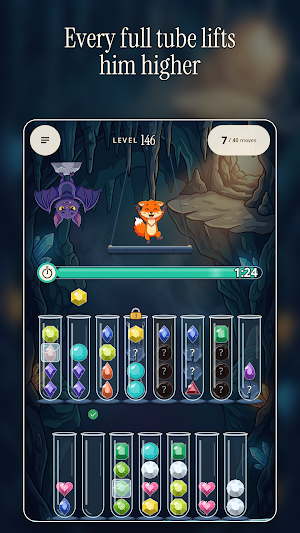 Fox Rescue: Gem Puzzle Screenshot 3