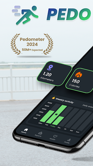 Pedometer - Step Counter Screenshot 0