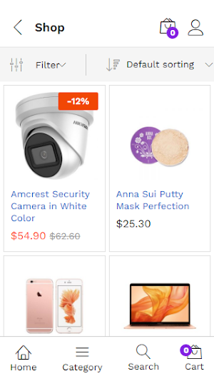 USBD Shopping Screenshot 2