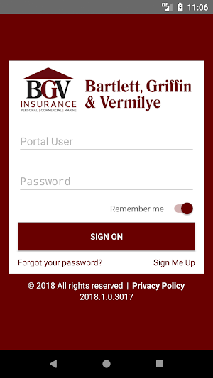 BGV Insurance Online Screenshot 0