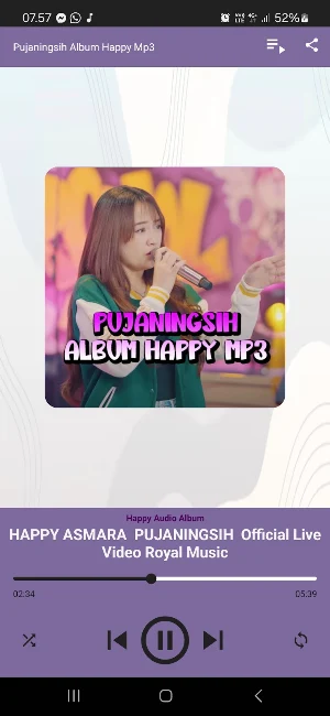 Happy Mp3 Pujaningsih Album Screenshot 0