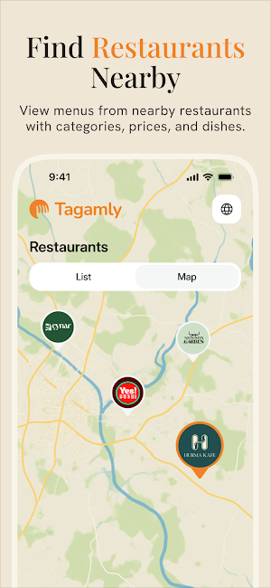 Tagamly Menu Screenshot 1