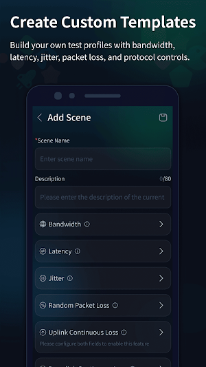 GamePing: Network Simulator Screenshot 3