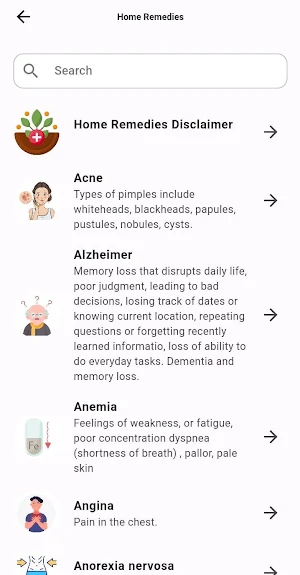 Home remedies Screenshot 2