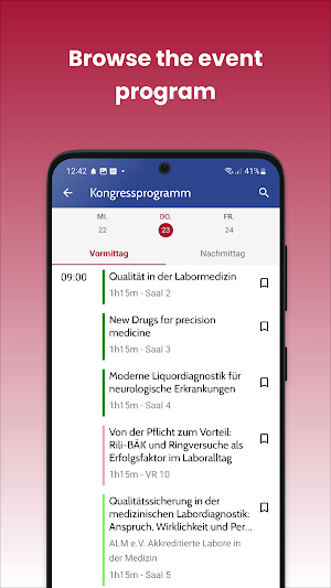DKLM 2025 KongressAPP by m:con Screenshot 1