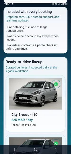 cars services Screenshot 2