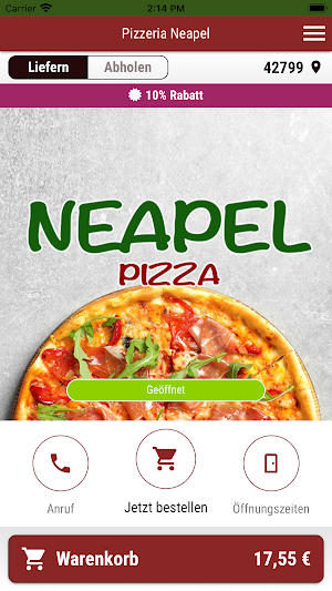 Pizzeria Neapel Screenshot 0