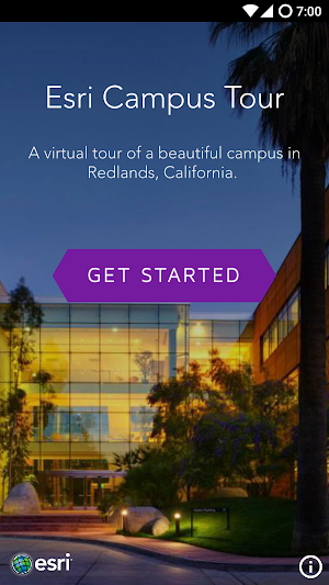Esri Campus Map Tour Screenshot 0