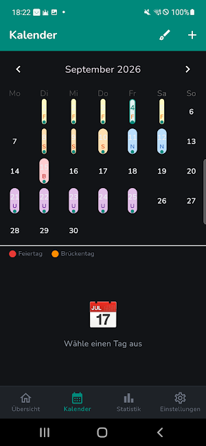 SchichtPlan Pro Screenshot 1