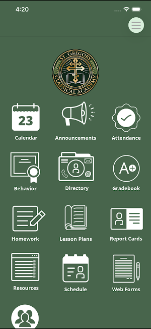 St. Gregory Classical Academy Screenshot 1
