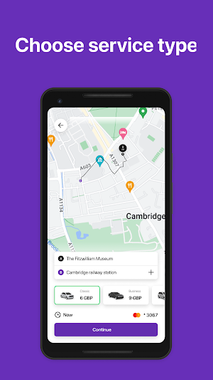Ride - The Taxi app Screenshot 2