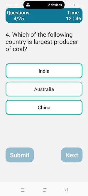 Natural Resources Quiz Screenshot 3