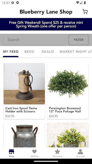 Blueberry Lane Shop Screenshot 0