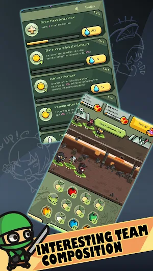 Mergewar: Heroes & Foods Screenshot 3