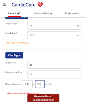 Cardiocare Screenshot 3