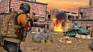 Army shooter Games : Real Commando Games Screenshot 0