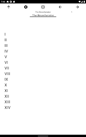 Book, The Reverberator Screenshot 2