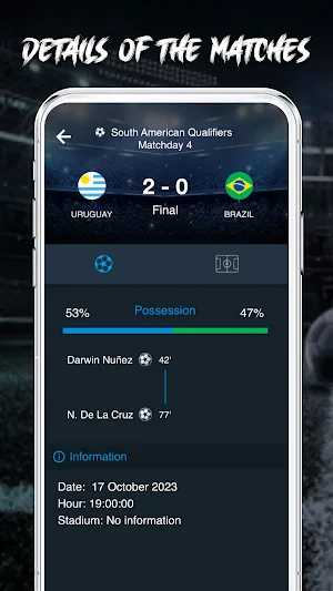 South american qualifiers Screenshot 1