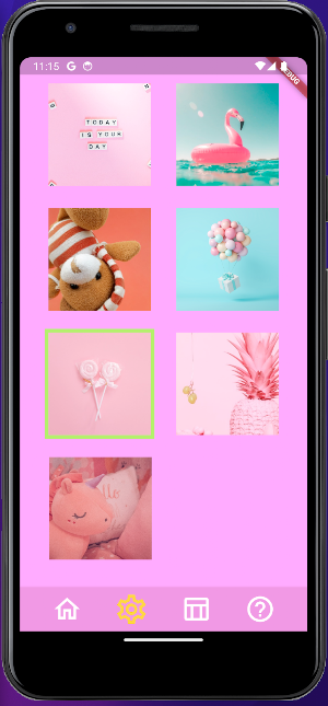 Pink Calculator Screenshot 1