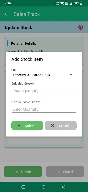 Sales Track Screenshot 3