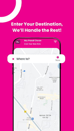 Ahen Pink – Women’s Safe Rides Screenshot 3