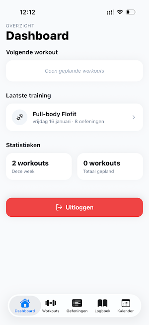 Thinkfit Hybride Coaching Screenshot 0
