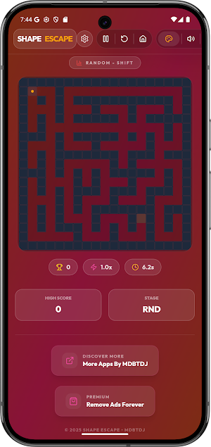 Shape Escape Morphing Mazes Screenshot 3