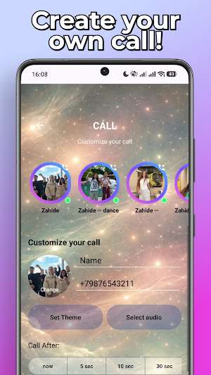 Zahide Fake Video Call & Chat Screenshot 3