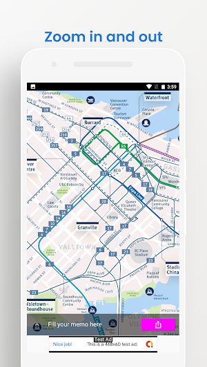 Vancouver Metro Bus Map Guide Screenshot 2