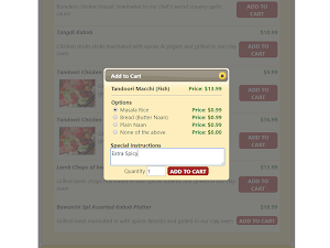 Bawarchi Houston Screenshot 2