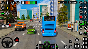 City Passenger Bus Drive Games Screenshot 2